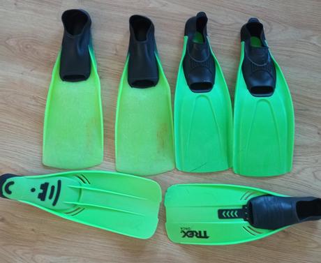 Ploutve vel.33-35 a 38/39,