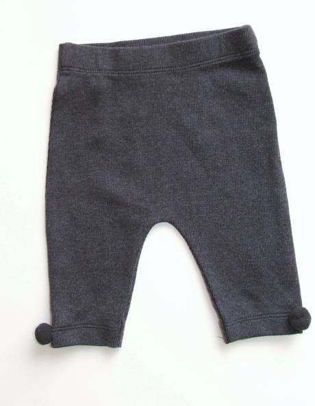 H524 žebrované legíny vel. 62, george,62