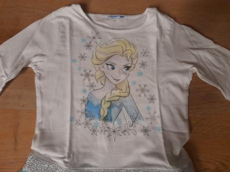 Šaty s týmovou sukni frozen,v.134, disney,134