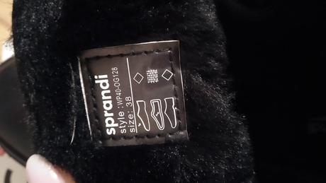 Zateplené boty zn.sprandi, sprandi,37