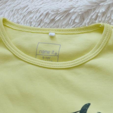 Zlute tricko 134/140 name it, name it,134