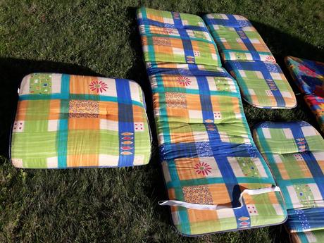 Polstare na venkovni lehatka,