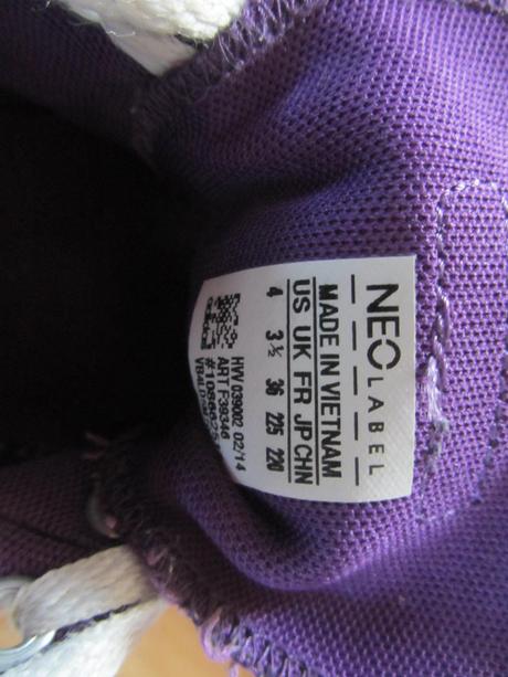 Fialové tenisky adidas, adidas,36