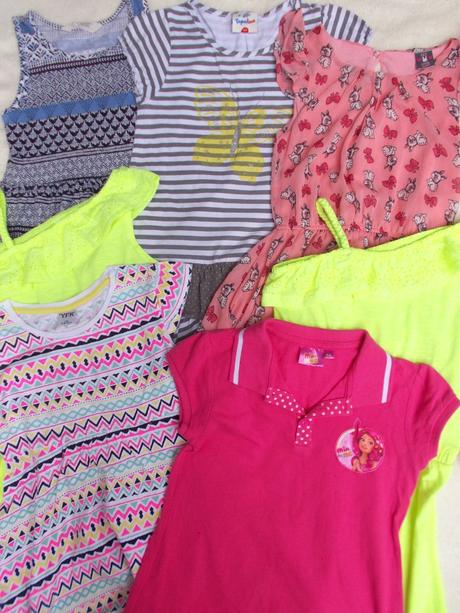 Letní neon šaty, c&a,122