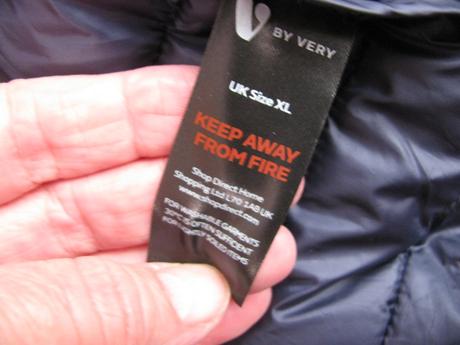 Pánská modrá prošívaná zimní bunda v by ver, xl