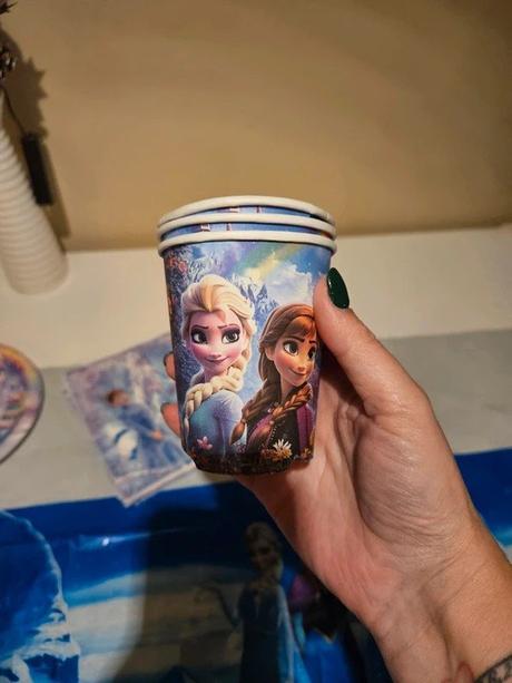 Narozeninová výzdoba ledové království, 