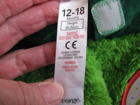 Kostým-overal s kapucí a hologramem housenka, 