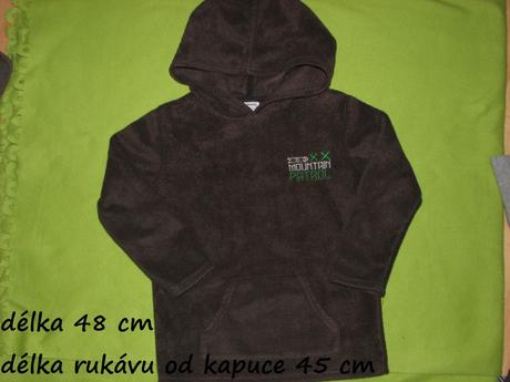 Fleesová mikina xmail, 110