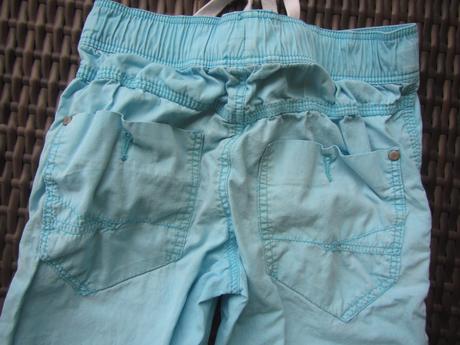 2x plátené kalhoty, lindex a bhs, 116-122, lindex,116