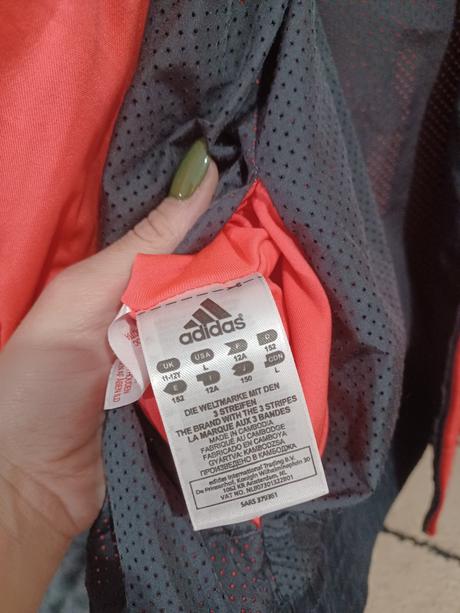 2krát neonová oboustranná bunda adidas 128 + 152, adidas,152