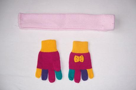 Rukavice, návleky, 110