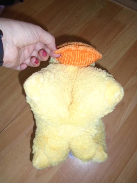 Polštář kačenka 30x24 cm, 