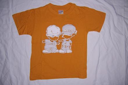 Žluté tričko s postavičkami, 122