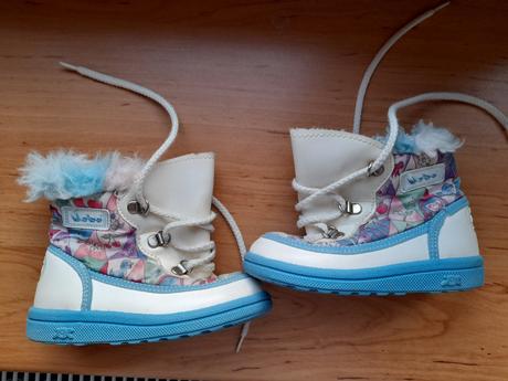 Zimní malé dětské boty, botičky vel.21, 21