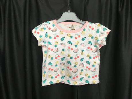 Vel. 80 triko s ovocem, 80