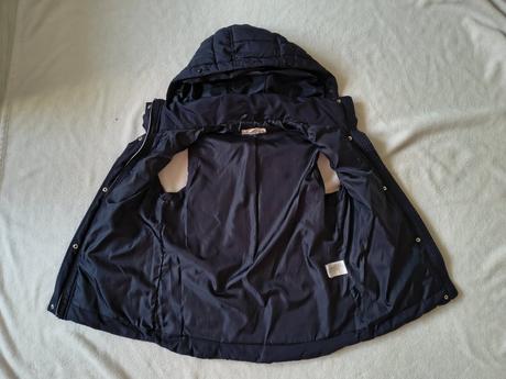 Vesta s odepínací kapucí, h&m,xs