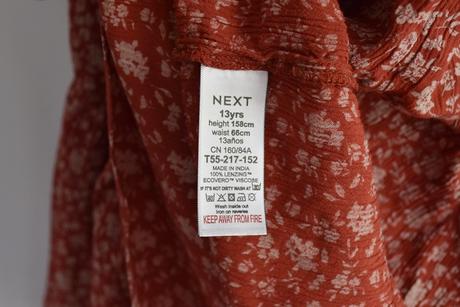 Šaty vel. 13 let, next,158