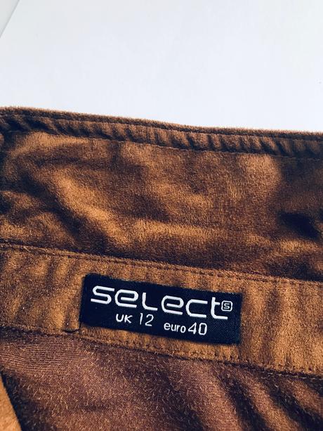 Ob/ šaty micro semiš - v.38/40, select,m