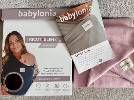 Babylonia tricot-slen organic světle růžový, babylonia