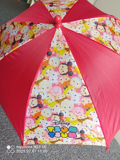Deštník červený zn."disney", disney