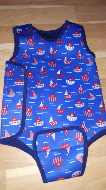 Neoprenové plavky s lodky vesta 6-12 m, 