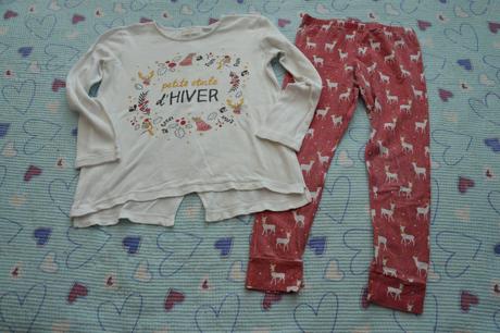 Bavlněné pyžamko s vánočním motivem, zara,128