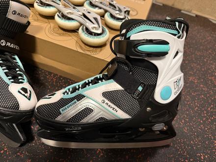 Rostoucí brusle 2v1 vel.37-49, 37