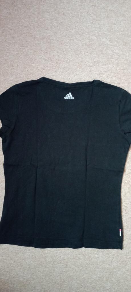 Tričko s dvoubarevnými kamínky zn."adidas" vel."m", adidas,m