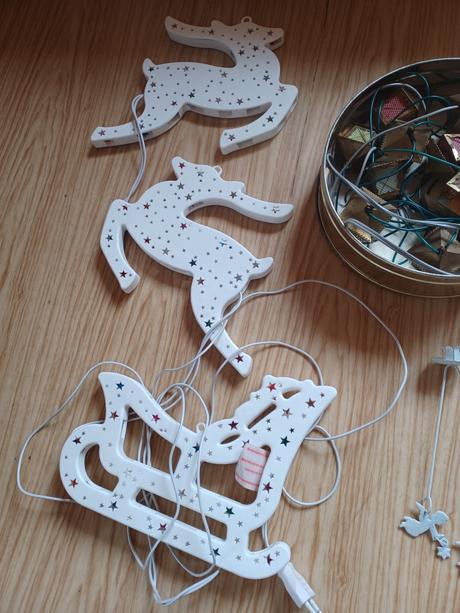 Retro ozdoby na vánoce,