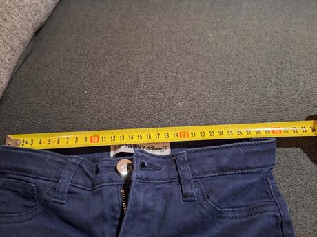 Dívčí džíny vel. 122cm(6-7let) značky skinny denim, denim co,122