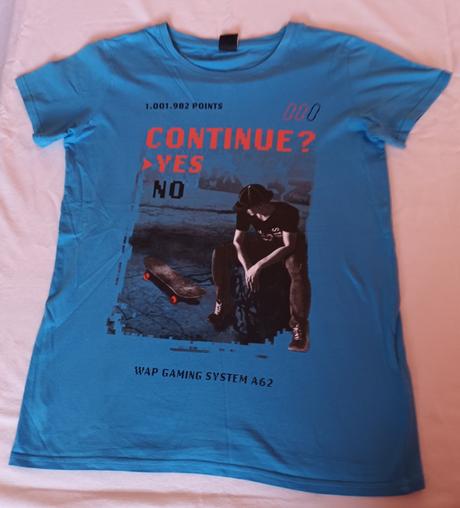 Chlapecké triko modré krátký rukáv takko, takko,170