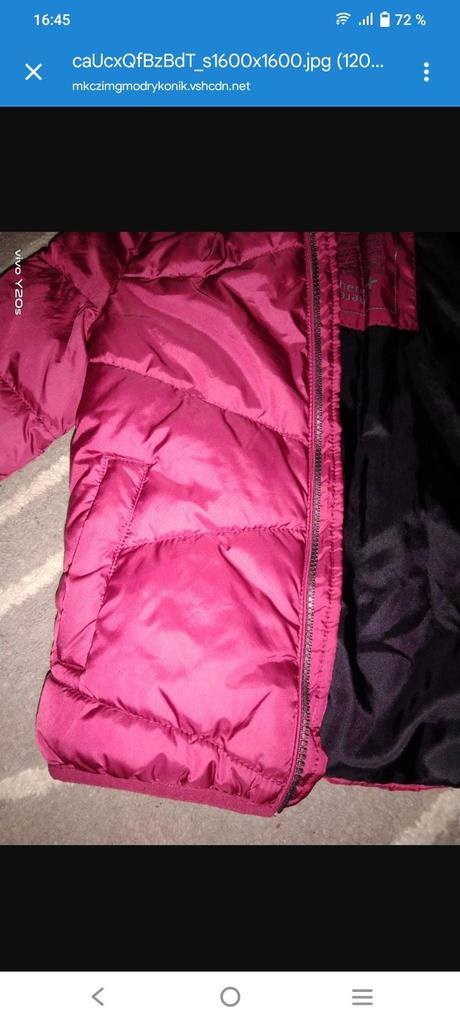 Zimní bunda, c&a,128