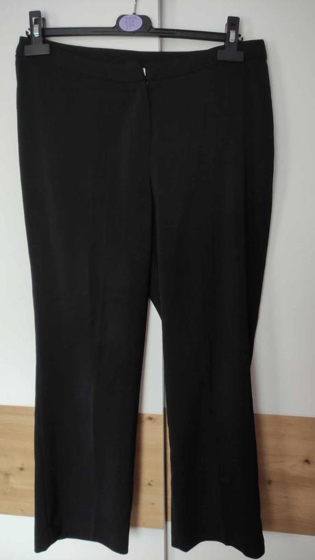 Kalhoty elegantní společenské dámské uk12/s-m, amaranto,s