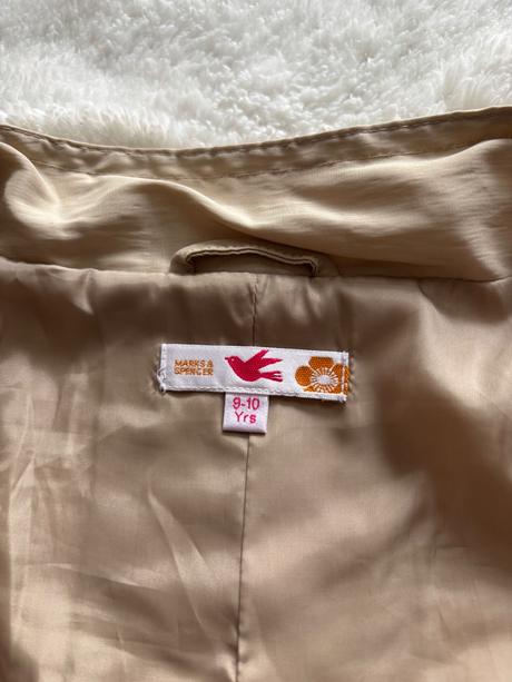 Kabátek jaro/podzim - v.9/10 let, marks & spencer,140