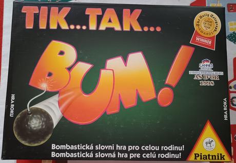Tik tak bum společenská hra s tikající bombou, 
