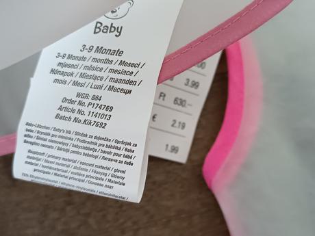 5x dětské bryndáky, 