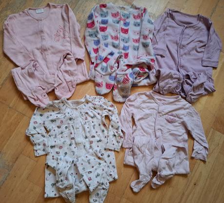 Overaly na spaní/ pyžama jednodílná vel 80, setino,80