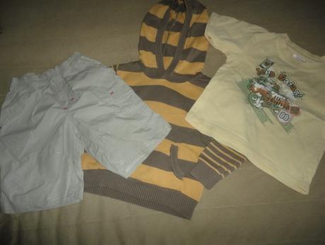 Set triko, kraťasy, mikina, vel. 86/92,cena celkem, early days,86