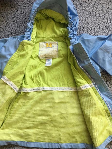 Pogumovaná bunda zn.kushies kids vel.92/98, 92