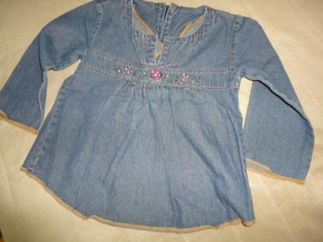 Supr riflová tunička vel. 104/110, 110