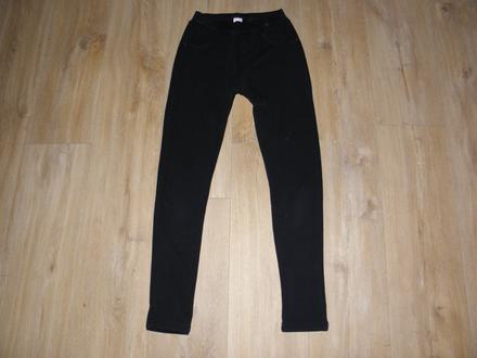 Dívčí tmavě modré termolegíny zn. kugo vel.158, kugo,158