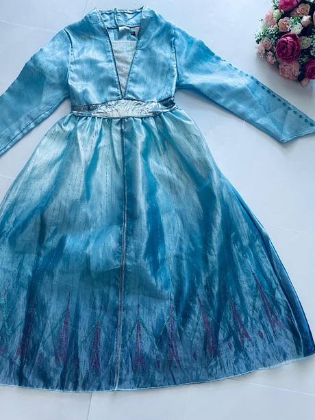 An10/ kostym delux elza frozen ii- v.7/8 let, 