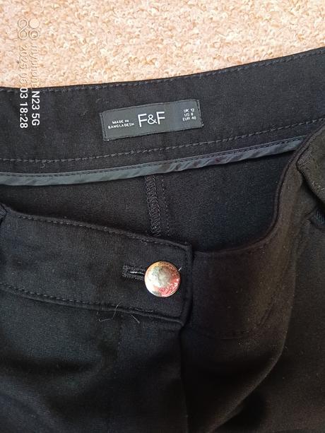 Kalhoty zn."f&f" vel."40/l", f&f,40