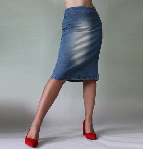 Džínová sukně vero moda, s-36, vero moda,s