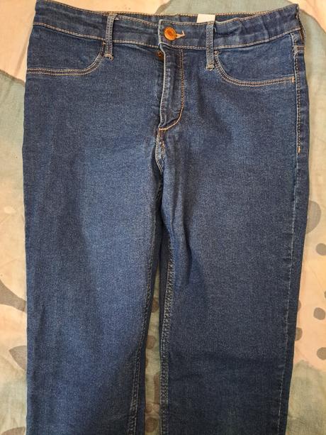 Džíny skinny, h&m,158