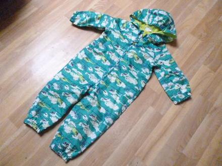 Šustáková kombinéza vel. 2-3 do batůžku, miniclub,98