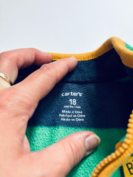 Overalek flecový - v.12/18 měs, carter's,86