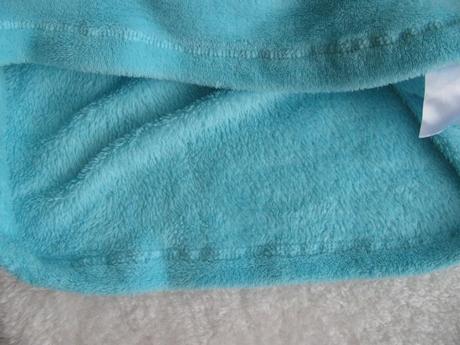 Modrá fleecová mikina s hřejivou podšívkou, secret,s