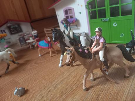 Schleich stáj, kavárna, elfí kavárna cena za vše,