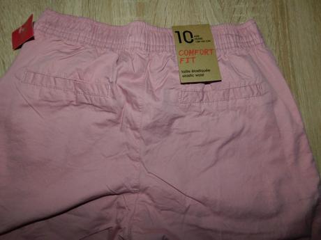 Plátěné kalhoty s podšívkou, 140